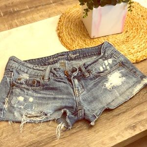 Distressed American Eagle Shorts